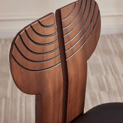 ChandelierDecor - Afro Walnut Dining Chairs – Dining Room