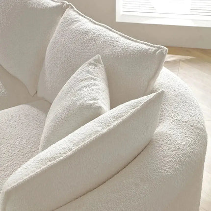ChandelierDecor - Bouclé Sectional Sofa