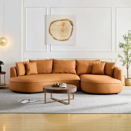 ChandelierDecor - Bouclé Sectional Sofa