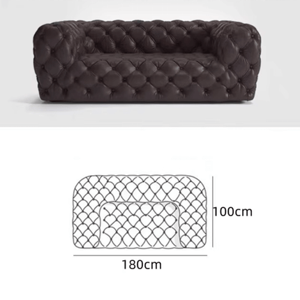 ChandelierDecor - Chesterfield Sofa Set - Deep Button Tufted Luxury