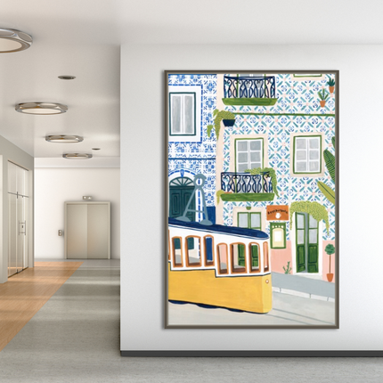 ChandelierDecor - Cityscape Canvas Wall Art - Turkey UK Paris Italy Portugal USA and Sydney Landscapes