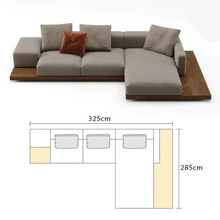 ChandelierDecor - Cloud Floor Accent Sofa – Modular Lounge Seating