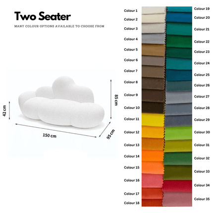 ChandelierDecor - Cloud Sofa Set – Modern Plush Living Room Seating