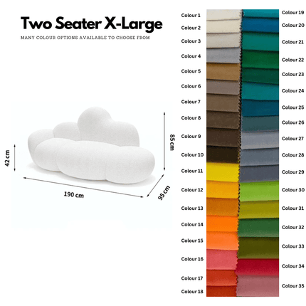 ChandelierDecor - Cloud Sofa Set – Modern Plush Living Room Seating