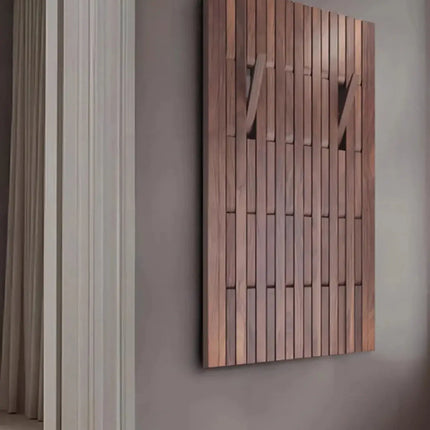 ChandelierDecor - Dark Wallnut Wood Piano Wall Hanging Coats Organiser
