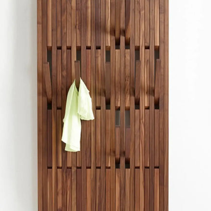 ChandelierDecor - Dark Wallnut Wood Piano Wall Hanging Coats Organiser