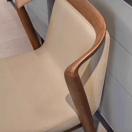 ChandelierDecor - Designer Walnut Dining Chairs – Dining Room