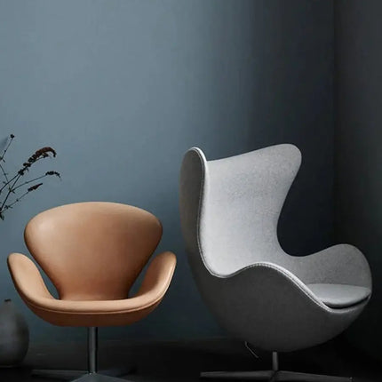 ChandelierDecor - Egg Style Office Sofa Chair – Creative Single-Seat Lounge