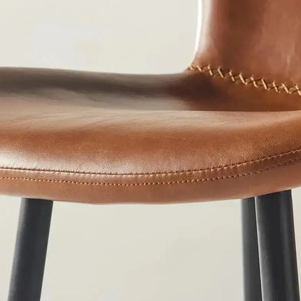 ChandelierDecor - Ergonomic Kitchen Island Bar Chairs with Back Support - Modern Counter Height Stools