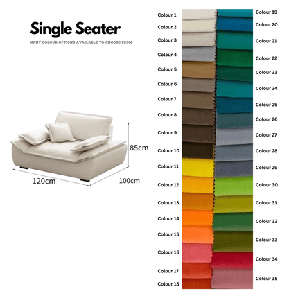 ChandelierDecor - Exquisite Lounge Sofa Set – Velvet Flannel Comfort