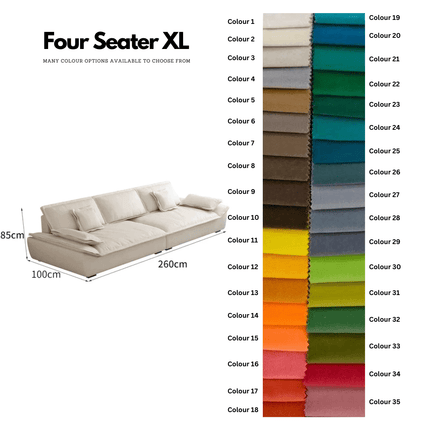 ChandelierDecor - Exquisite Lounge Sofa Set – Velvet Flannel Comfort