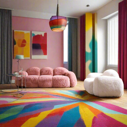 ChandelierDecor - Fur Recliner Sofa – Cotton & Viscose Fur