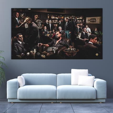 ChandelierDecor - Godfather Scarface Character Wall Art: Movie Enthusiasts