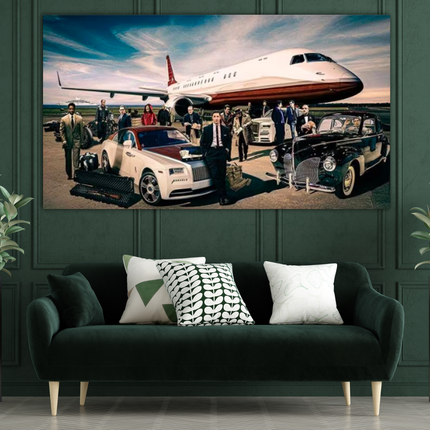 ChandelierDecor - Godfather Scarface Legends Wall Art: Authentic, Iconic Décor