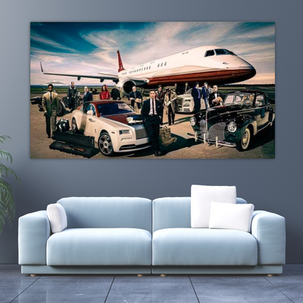 ChandelierDecor - Godfather Scarface Legends Wall Art: Authentic, Iconic Décor