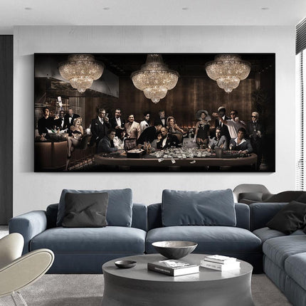 ChandelierDecor - Godfather Scarface Legends Wall Art: Unmatched Decor