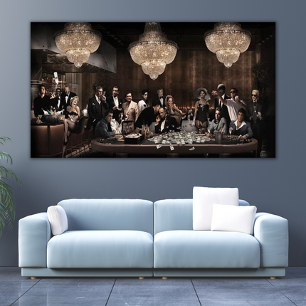ChandelierDecor - Godfather Scarface Legends Wall Art: Unmatched Decor