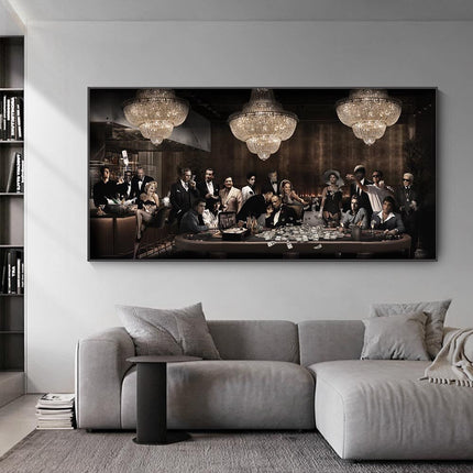 ChandelierDecor - Godfather Scarface Legends Wall Art: Unmatched Decor