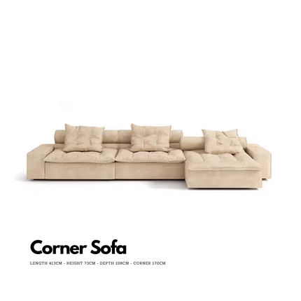 ChandelierDecor - Italian Luxury Sectional Sofa