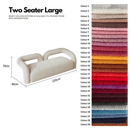 ChandelierDecor - Italian Minimalist Sofa Set