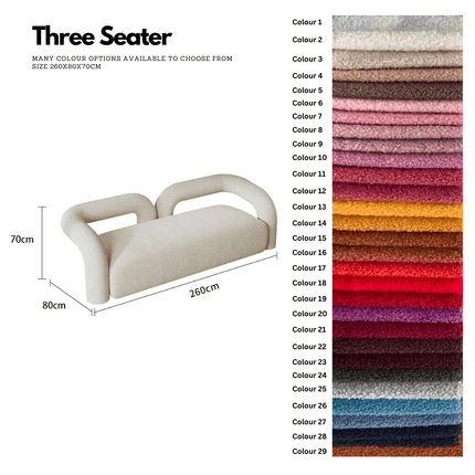 ChandelierDecor - Italian Minimalist Sofa Set