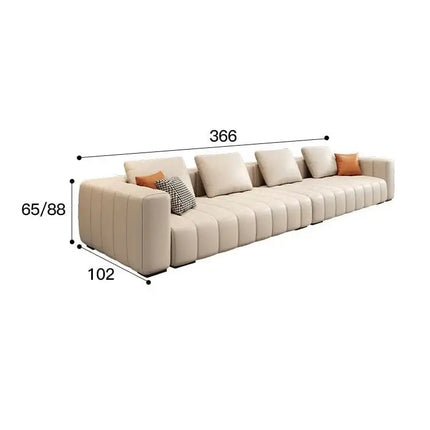 ChandelierDecor - Leather Sectional Sofa – Sleeper