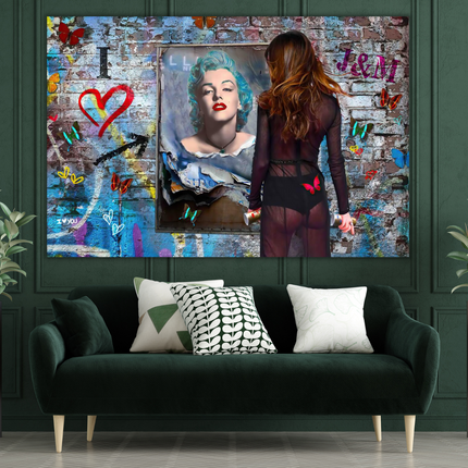 ChandelierDecor - Love Marilyn Monroe Street Art: Depot for Art Lovers