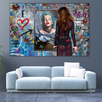 ChandelierDecor - Love Marilyn Monroe Street Art: Depot for Art Lovers
