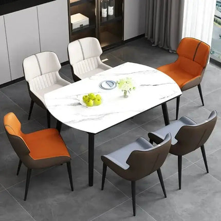 ChandelierDecor - Luxury Leather Dining Chair – Dining Room