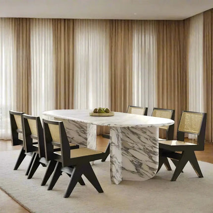 ChandelierDecor - Luxury Marble Dining Table Set – Dining Room