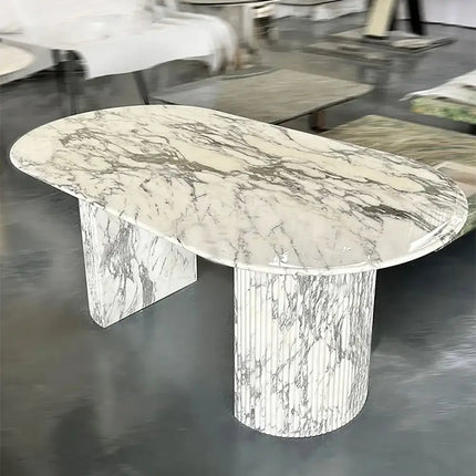 ChandelierDecor - Luxury Marble Dining Table Set – Dining Room