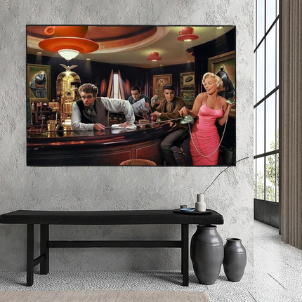 ChandelierDecor - Marilyn Monroe Canvas Wall Art – Captivating Collection