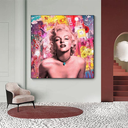 ChandelierDecor - Marilyn Monroe Pop Icon Wall Art: Celebrate the Legend