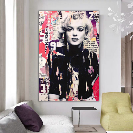 ChandelierDecor - Marilyn Monroe Street Art: Depiction & Unique Interpretation