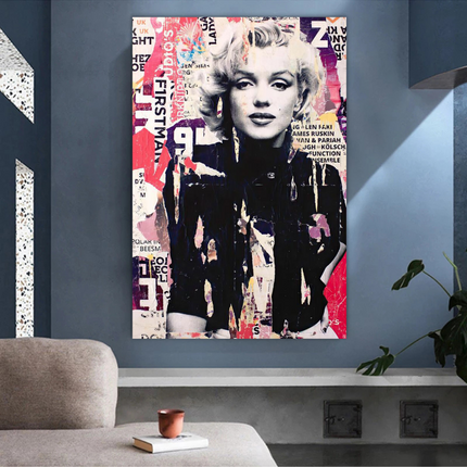 ChandelierDecor - Marilyn Monroe Street Art: Depiction & Unique Interpretation