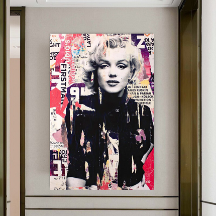 ChandelierDecor - Marilyn Monroe Street Art: Depiction & Unique Interpretation