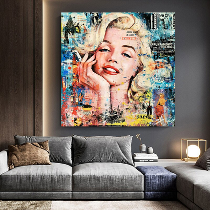 ChandelierDecor - Marilyn Monroe Style Icon Pop Art: A Timeless Tribute