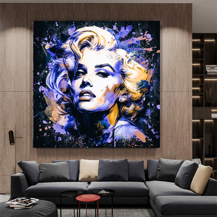 ChandelierDecor - Marilyn Monroe Wall Art - Captivating Décor for Any Space