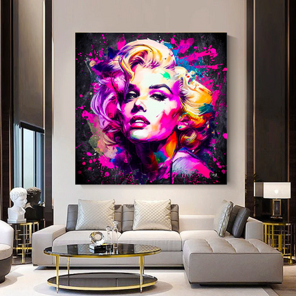 ChandelierDecor - Marilyn Monroe Wall Art - Captivating Iconic Décor