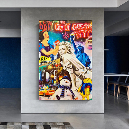 ChandelierDecor - Marilyn n Alice Street Style Art - Elevate your home decor