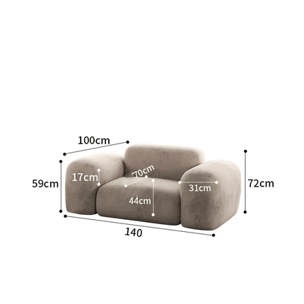 ChandelierDecor - Maximum Comfort Sofa – Lazy De Estar Wide Lounge