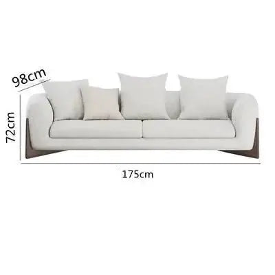 ChandelierDecor - Minimalist Arch Sofa Set – XXL Wood Arches Design