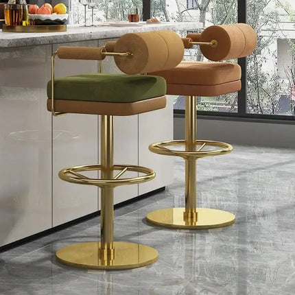 ChandelierDecor - Minimalist Bar Chair – Swivel, Kitchen Island • Kitchen