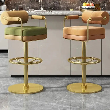 ChandelierDecor - Minimalist Bar Chair – Swivel, Kitchen Island • Kitchen