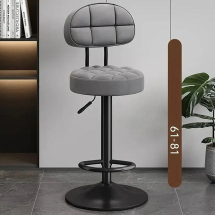 ChandelierDecor - Minimalist Bar Stool – Swivel, Adjustable