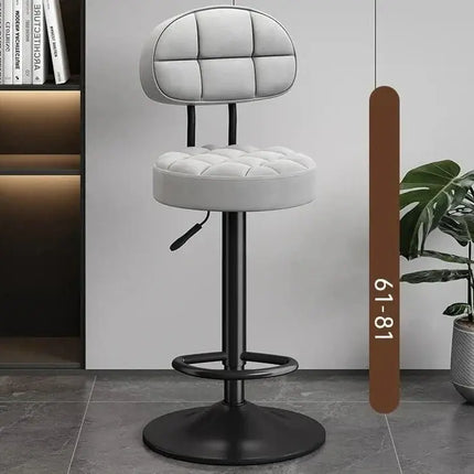ChandelierDecor - Minimalist Bar Stool – Swivel, Adjustable