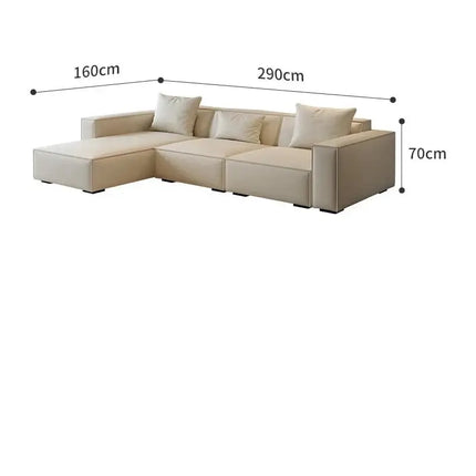 ChandelierDecor - Minimalist Elegance Sofa Set – Tofu Lounge Design