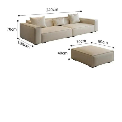 ChandelierDecor - Minimalist Elegance Sofa Set – Tofu Lounge Design