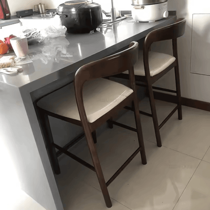 ChandelierDecor - Minimalist Walnut Black Walnut Chair