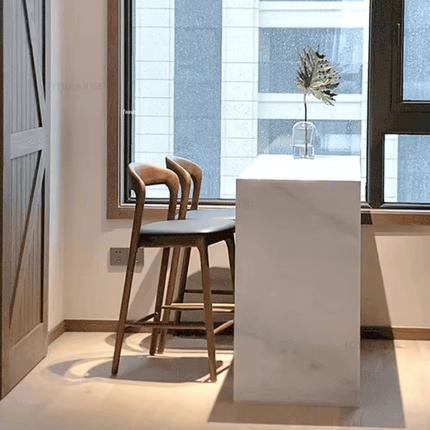 ChandelierDecor - Minimalist Walnut Black Walnut Chair